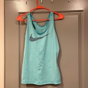 Nike Pro Dri Fit Womens athletic workout tank top